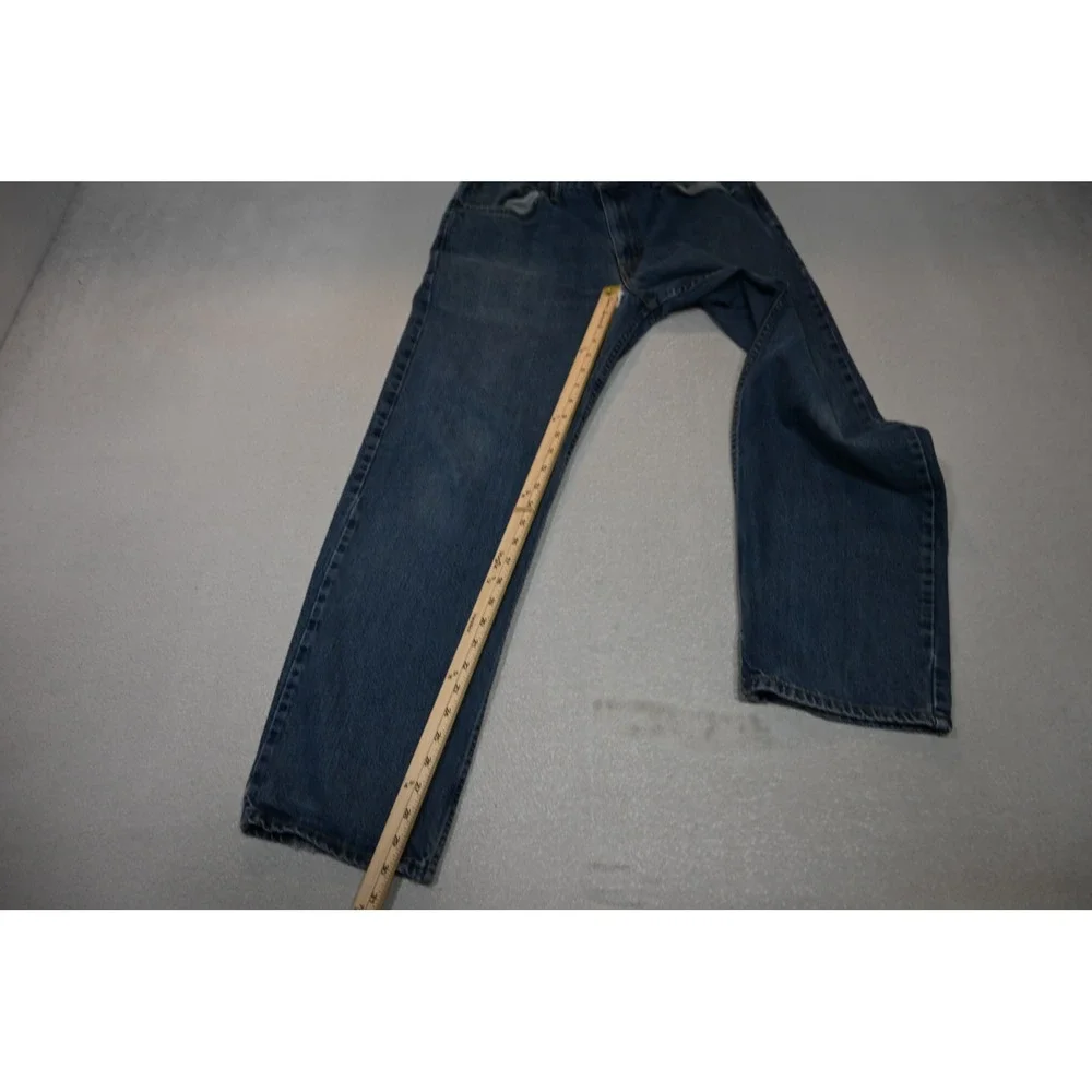 Levis 550 Jeans Mens 34x30 Blue Relaxed Fit Straight Leg Denim Rugged
